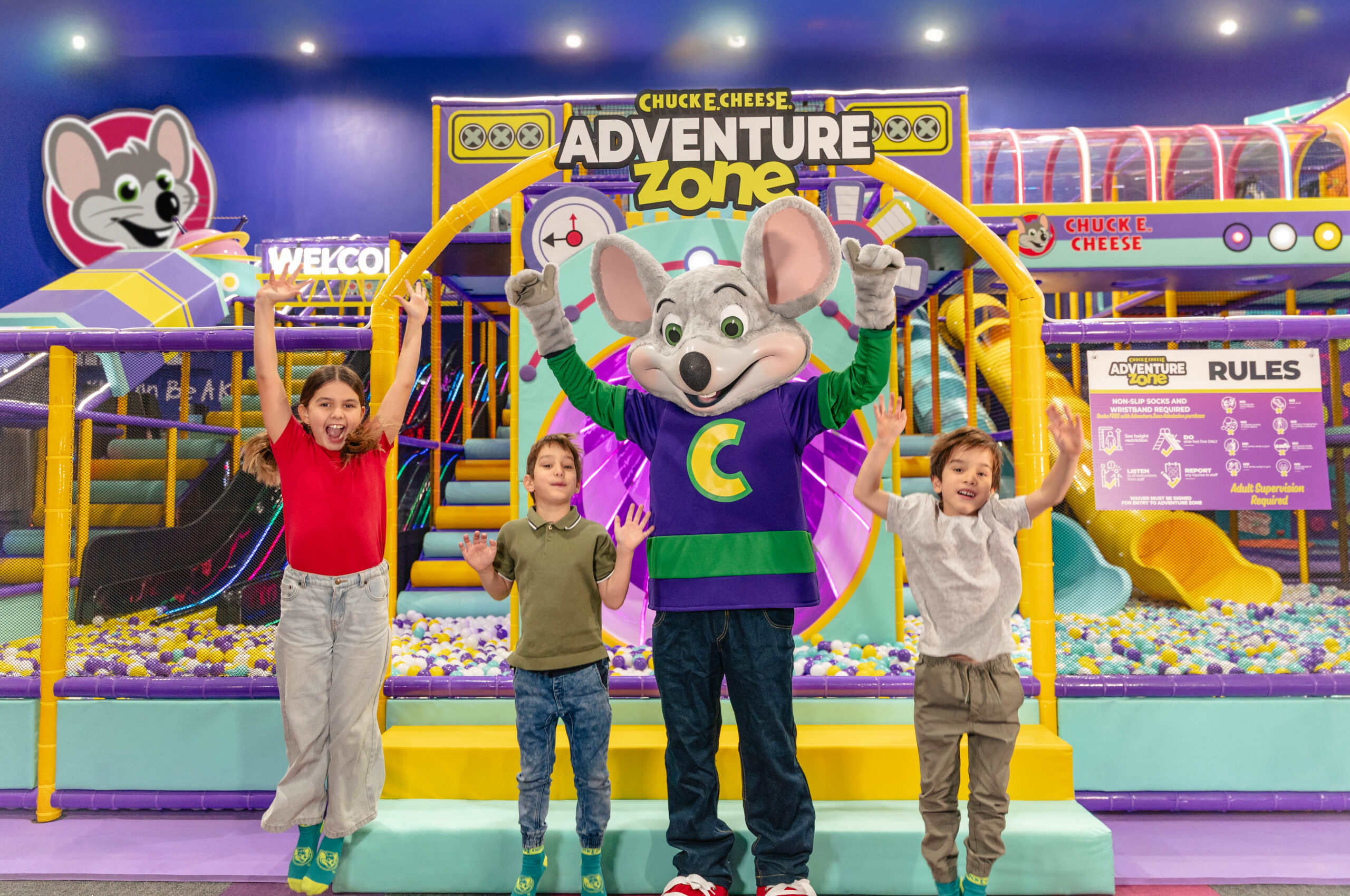 Family entertainment centre with indoor playground and Adventure Zone