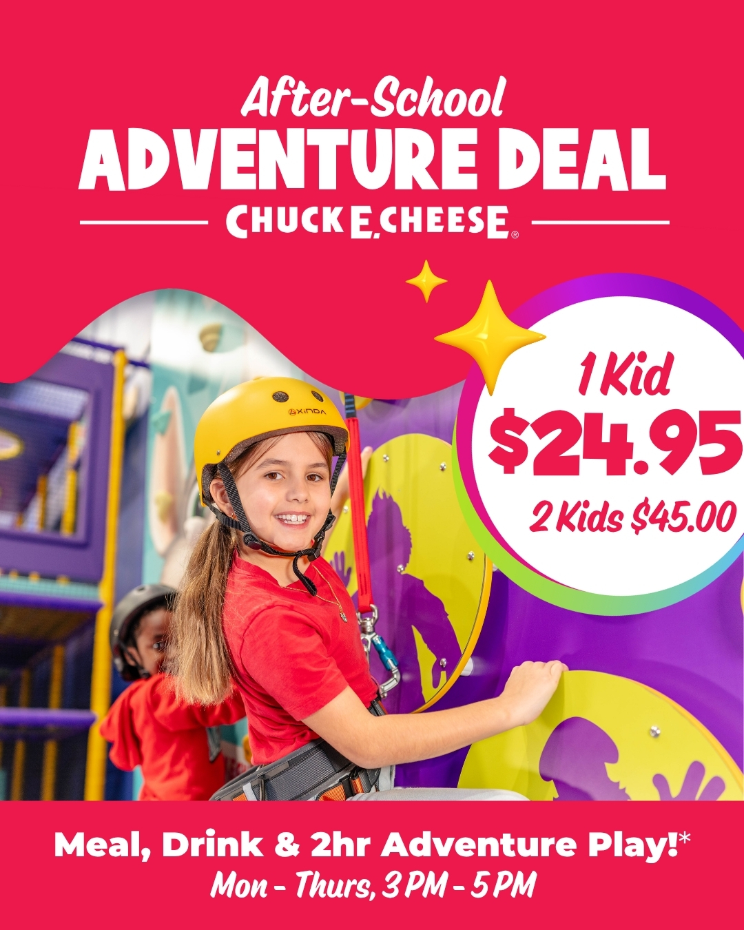 Chuck E. Cheese Australia_After-School Adventure Deal