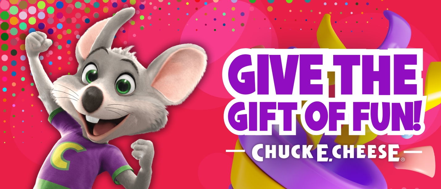 Chuck. E. Cheese Gift Voucher